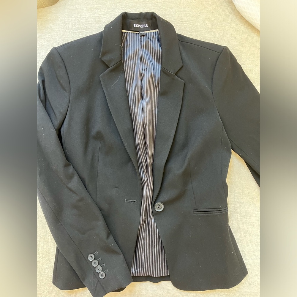 Express Black Blazer
